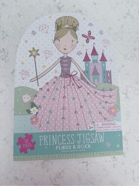 Pink Princess Jigsaw Puzzle - 20 Piece